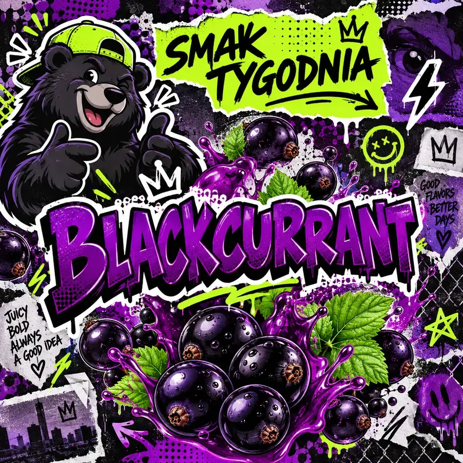 Blackcurrant – smak tygodnia w Buch - Vape Kiosk Plewiska | Vape Shop Plewiska gmina Komorniki